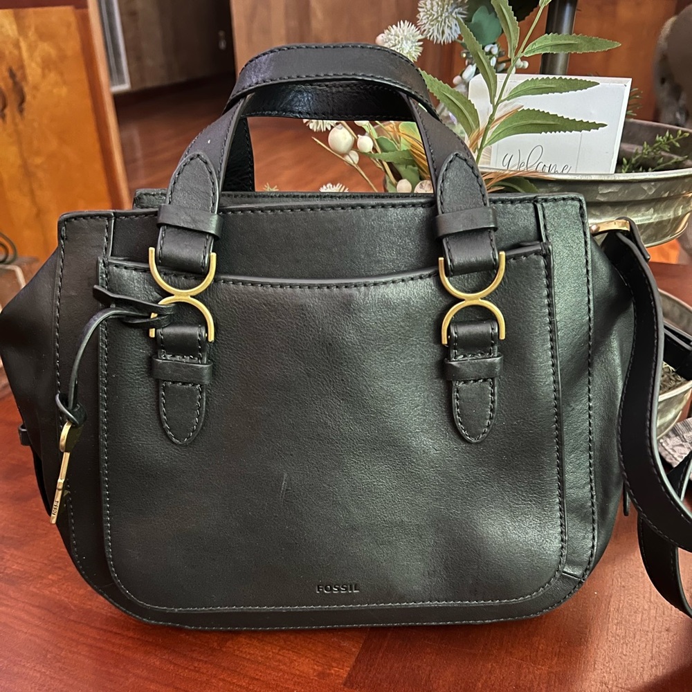 Fossil handbag with wallet